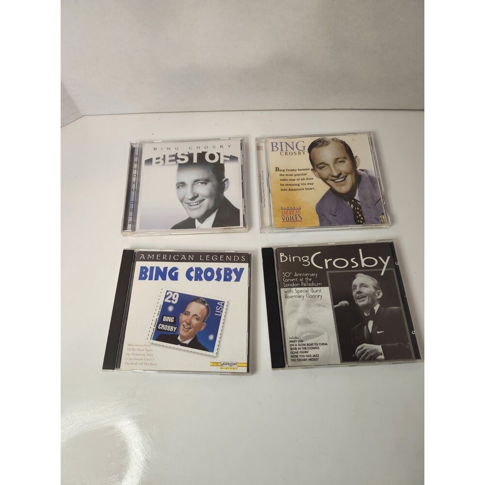 Lot Of 4 Bing Crosby Cd's